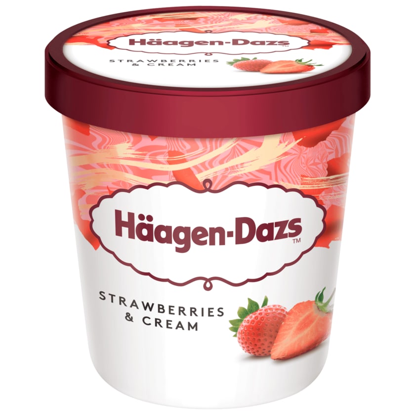 Häagen-Dazs Strawberries & Cream Eis 460ml